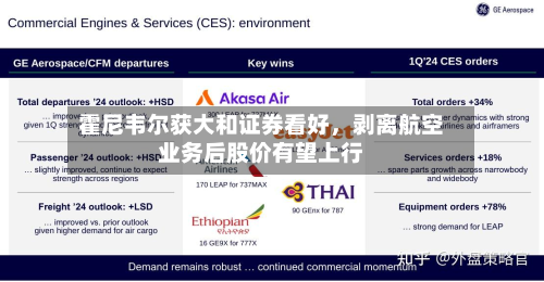 霍尼韦尔获大和证券看好，剥离航空业务后股价有望上行-第3张图片