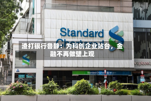渣打银行鲁静：为科创企业站台，金融不再做壁上观-第3张图片