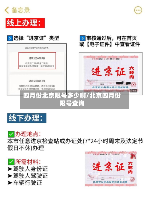 四月份北京限号多少啊/北京四月份限号查询