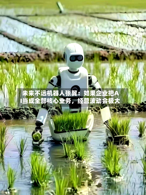 未来不远机器人张翼：如果企业把AI当成全部核心业务，经营波动会极大-第3张图片