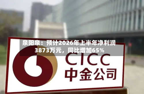 泉阳泉：预计2026年上半年净利润3873万元，同比增加65%-第1张图片