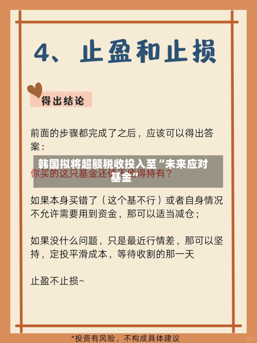 韩国拟将超额税收投入至“未来应对基金”-第2张图片