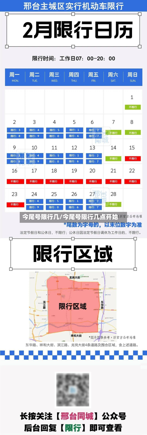 今尾号限行几/今尾号限行几点开始