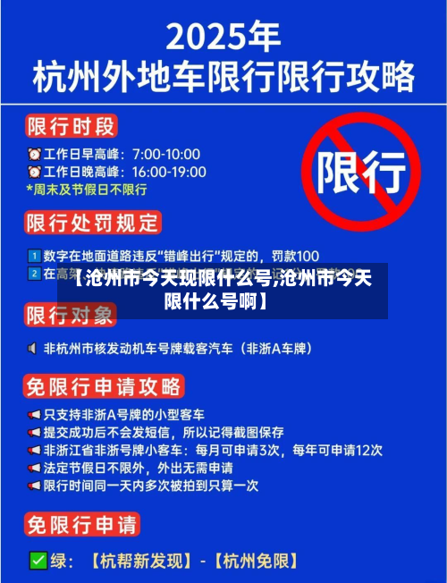 【沧州市今天现限什么号,沧州市今天限什么号啊】-第2张图片