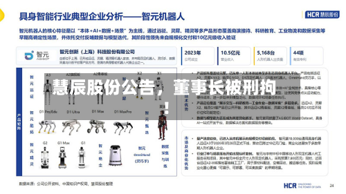 慧辰股份公告，董事长被刑拘！-第3张图片