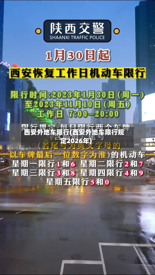 西安外地车限行(西安外地车限行规定2026年)-第2张图片