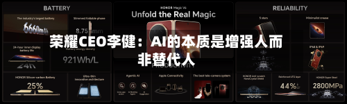 荣耀CEO李健：AI的本质是增强人而非替代人-第2张图片