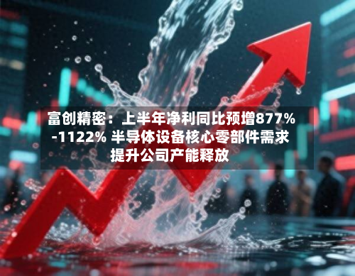 富创精密：上半年净利同比预增877%-1122% 半导体设备核心零部件需求提升公司产能释放