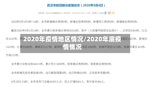 2020年疫情地区情况/2020年底疫情情况-第1张图片