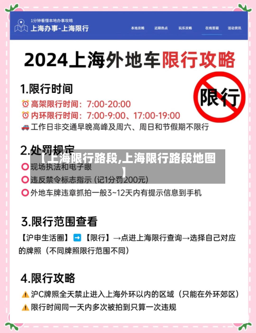 【上海限行路段,上海限行路段地图】-第2张图片