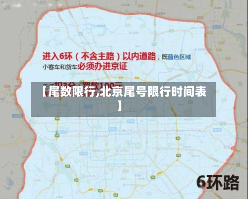 【尾数限行,北京尾号限行时间表】