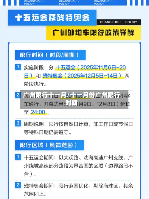 广州限行十一月/十一月份广州限行时间-第1张图片