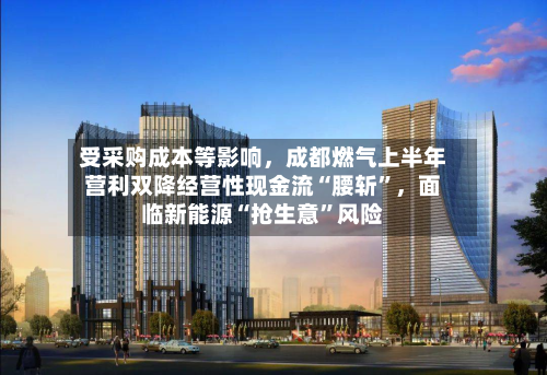 受采购成本等影响，成都燃气上半年营利双降经营性现金流“腰斩”	，面临新能源“抢生意”风险-第3张图片