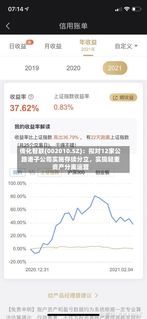 传化智联(002010.SZ)：拟对12家公路港子公司实施存续分立	，实现轻重资产分离运营-第3张图片