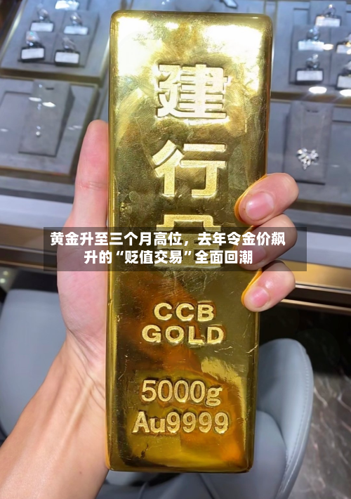 黄金升至三个月高位，去年令金价飙升的“贬值交易”全面回潮-第2张图片