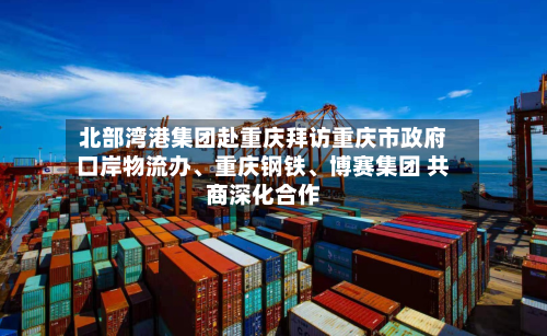 北部湾港集团赴重庆拜访重庆市政府口岸物流办	、重庆钢铁、博赛集团 共商深化合作-第2张图片