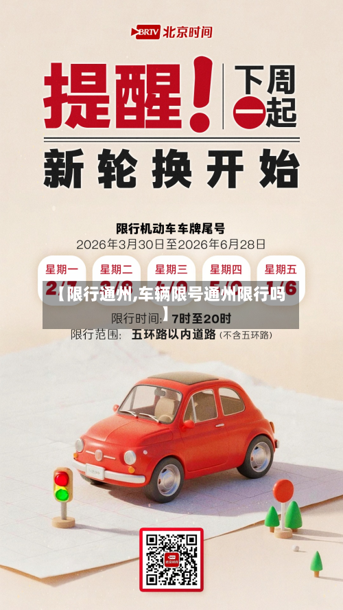 【限行通州,车辆限号通州限行吗】-第1张图片