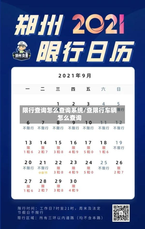 限行查询怎么查询系统/查限行车辆怎么查询-第3张图片