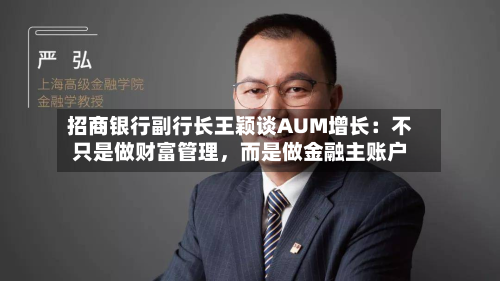 招商银行副行长王颖谈AUM增长：不只是做财富管理，而是做金融主账户-第2张图片