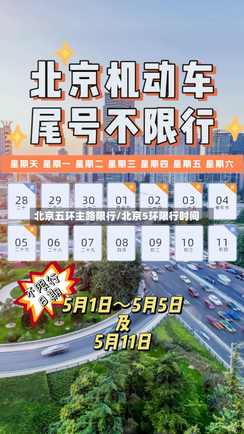 北京五环主路限行/北京5环限行时间