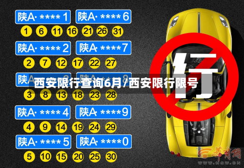 西安限行查询6月/西安限行限号-第3张图片