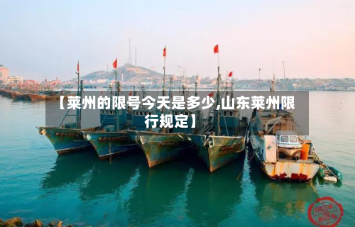 【莱州的限号今天是多少,山东莱州限行规定】-第3张图片