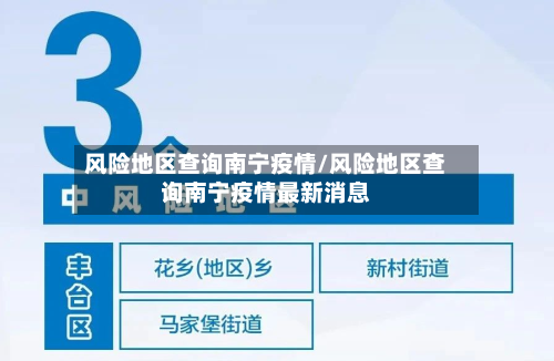 风险地区查询南宁疫情/风险地区查询南宁疫情最新消息