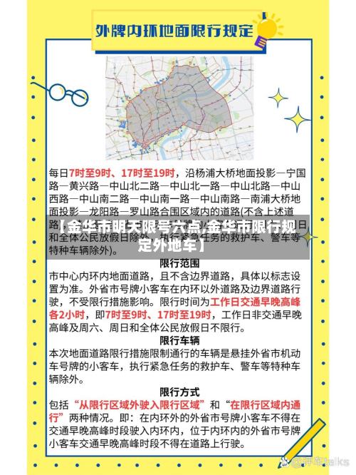 【金华市明天限号六点,金华市限行规定外地车】