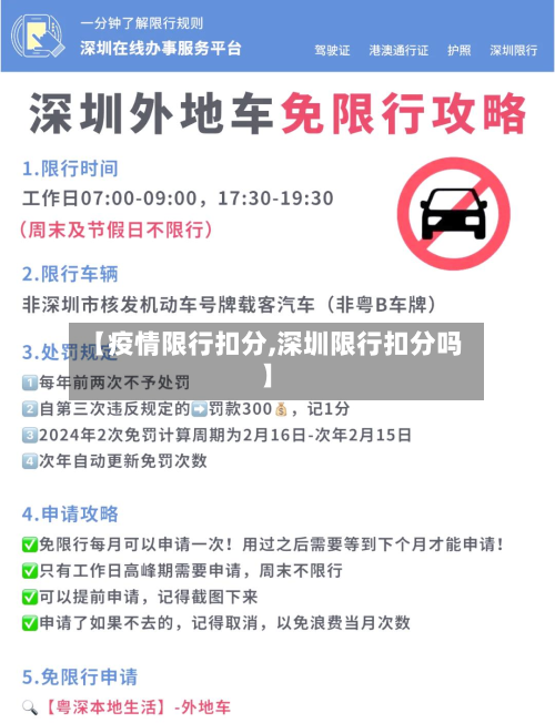 【疫情限行扣分,深圳限行扣分吗】-第2张图片