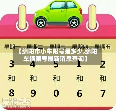 【绵阳市小车限号是多少,绵阳车辆限号最新消息查询】-第2张图片