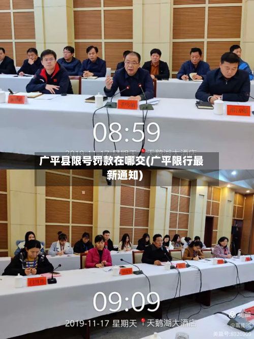 广平县限号罚款在哪交(广平限行最新通知)-第2张图片