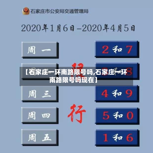【石家庄一环南路限号吗,石家庄一环南路限号吗现在】