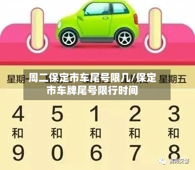 周二保定市车尾号限几/保定市车牌尾号限行时间-第2张图片