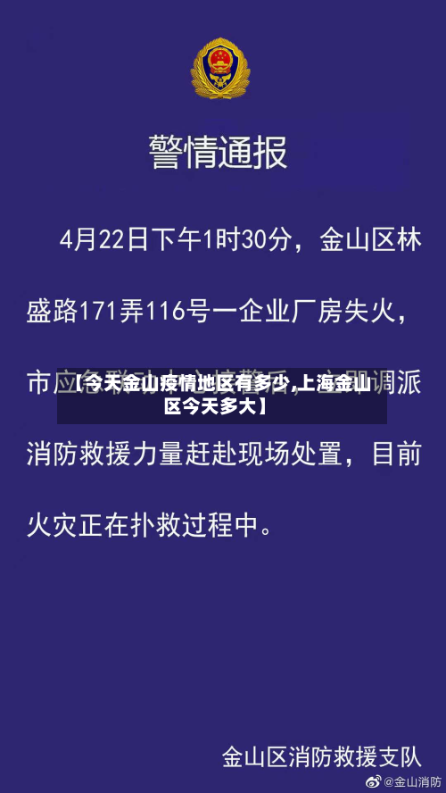 【今天金山疫情地区有多少,上海金山区今天多大】-第2张图片