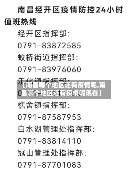 【南昌哪个地区还有疫情呢,南昌哪个地区还有疫情呢现在】-第2张图片