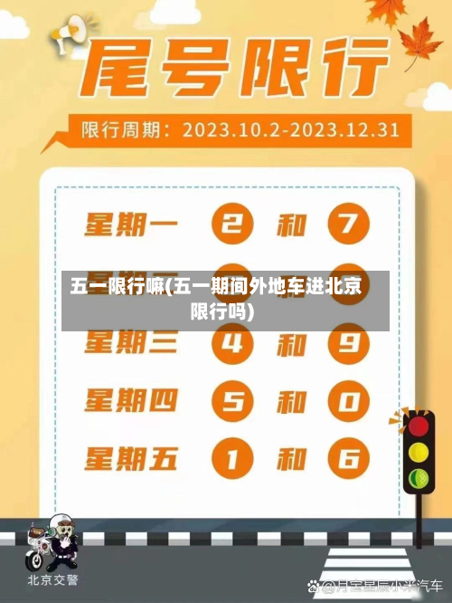 五一限行嘛(五一期间外地车进北京限行吗)