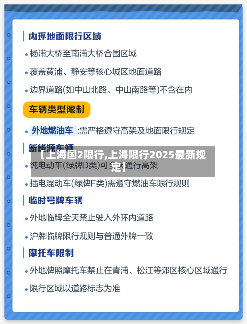 【上海国2限行,上海限行2025最新规定】