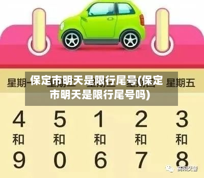 保定市明天是限行尾号(保定市明天是限行尾号吗)-第3张图片