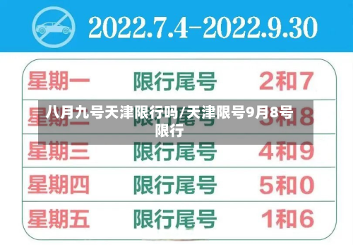八月九号天津限行吗/天津限号9月8号限行-第2张图片