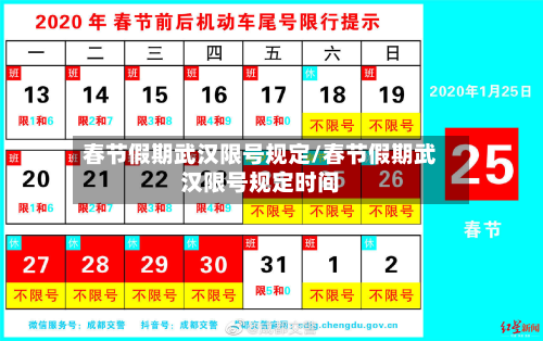 春节假期武汉限号规定/春节假期武汉限号规定时间