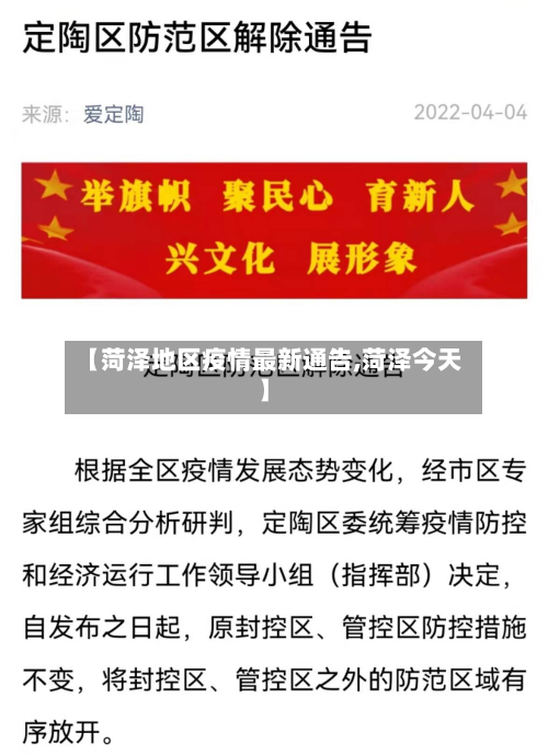 【菏泽地区疫情最新通告,菏泽今天】-第2张图片