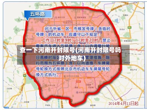 查一下河南开封限号(河南开封限号吗对外地车)-第3张图片
