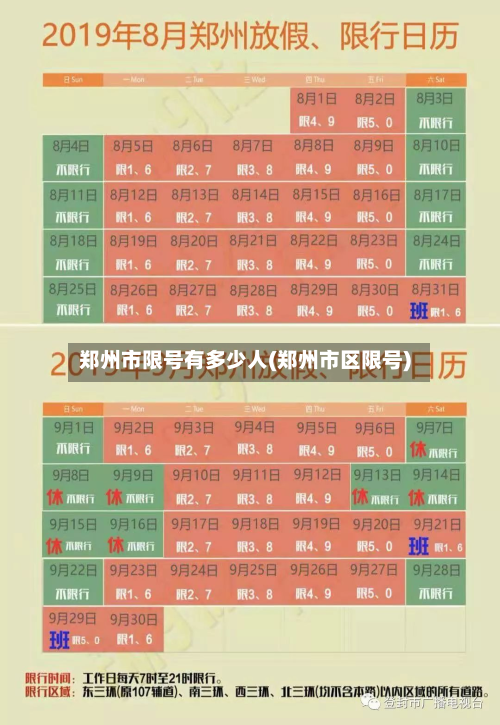 郑州市限号有多少人(郑州市区限号)