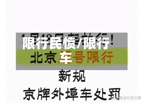 限行民愤/限行车-第2张图片