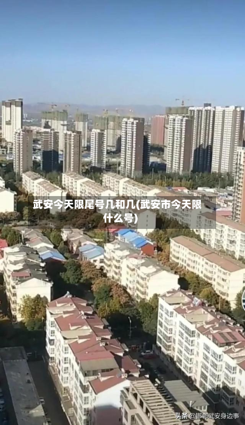 武安今天限尾号几和几(武安市今天限什么号)