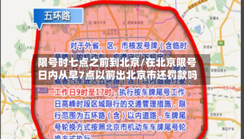 限号时七点之前到北京/在北京限号日内从早7点以前出北京市还罚款吗