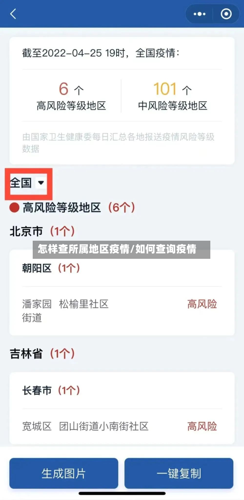 怎样查所属地区疫情/如何查询疫情-第2张图片