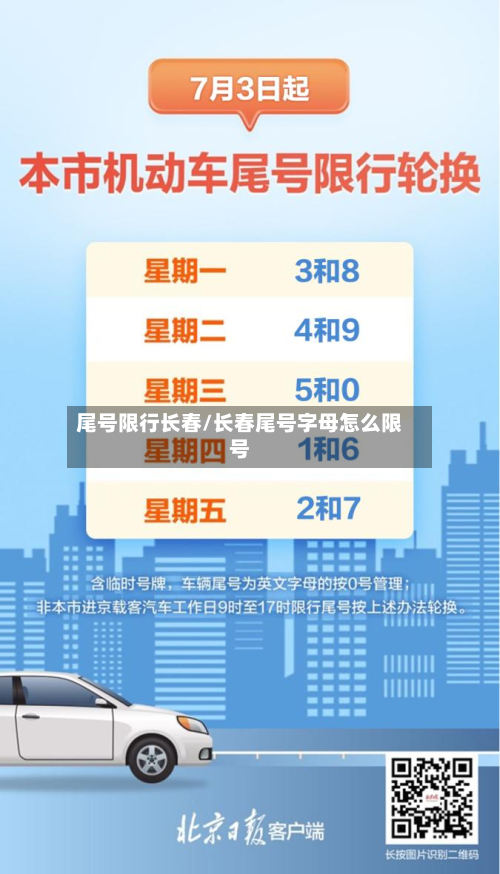 尾号限行长春/长春尾号字母怎么限号-第2张图片