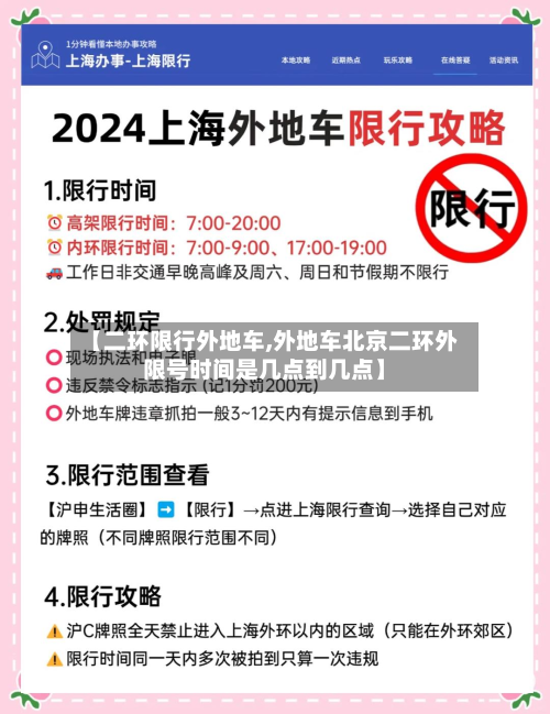【二环限行外地车,外地车北京二环外限号时间是几点到几点】