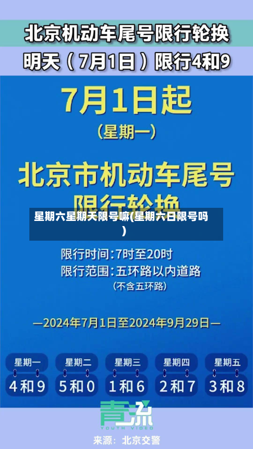 星期六星期天限号嘛(星期六日限号吗)